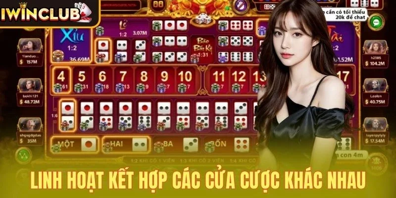 Linh hoạt kết hợp các cửa cược khác nhau